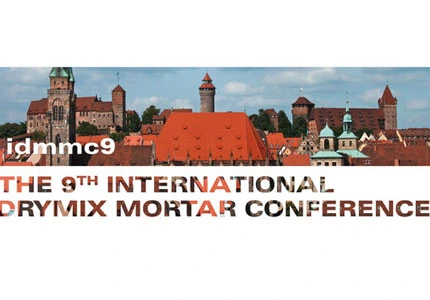 9e Conférence internationale sur le mortier Drymix, idmmc9, Nuremberg, 27. 2023 mars